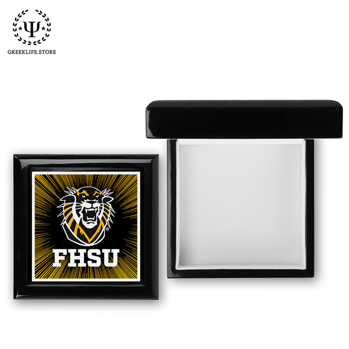 Fort Hays State University Keepsake Box Wooden