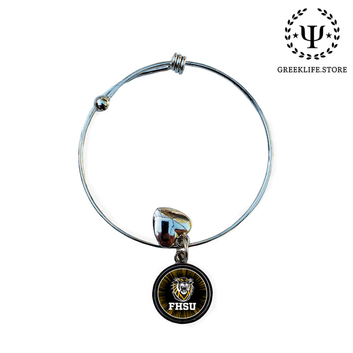 Fort Hays State University Round Adjustable Bracelet