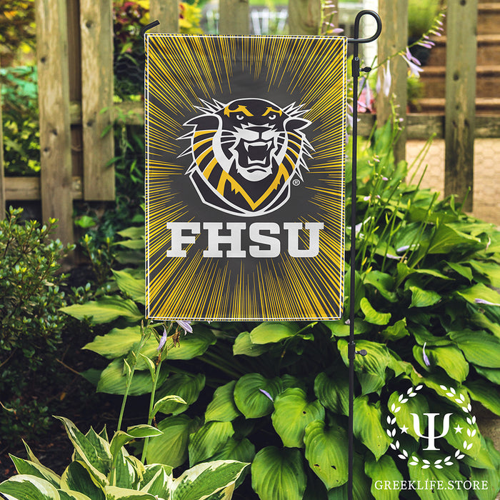 Fort Hays State University Garden Flags