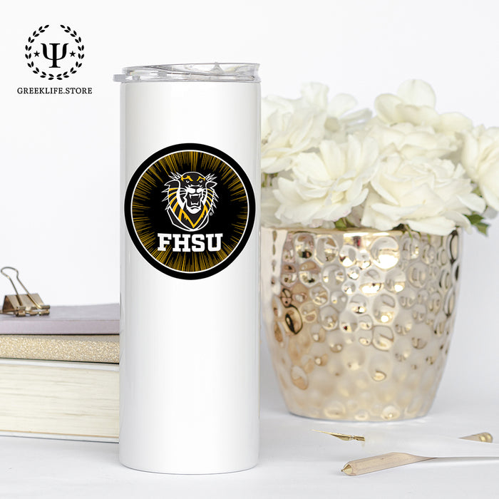 Fort Hays State University Stainless Steel Skinny Tumbler 20 OZ