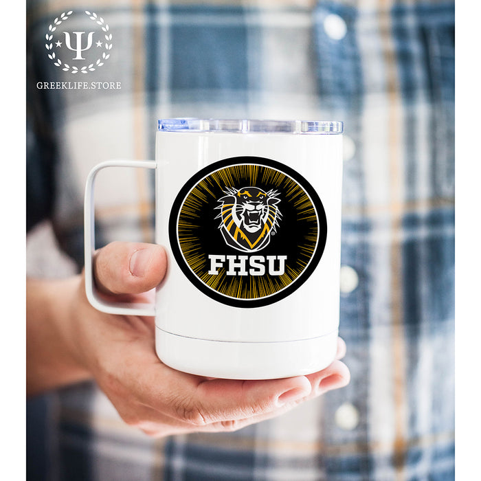 Fort Hays State University Stainless Steel Travel Mug 13 OZ