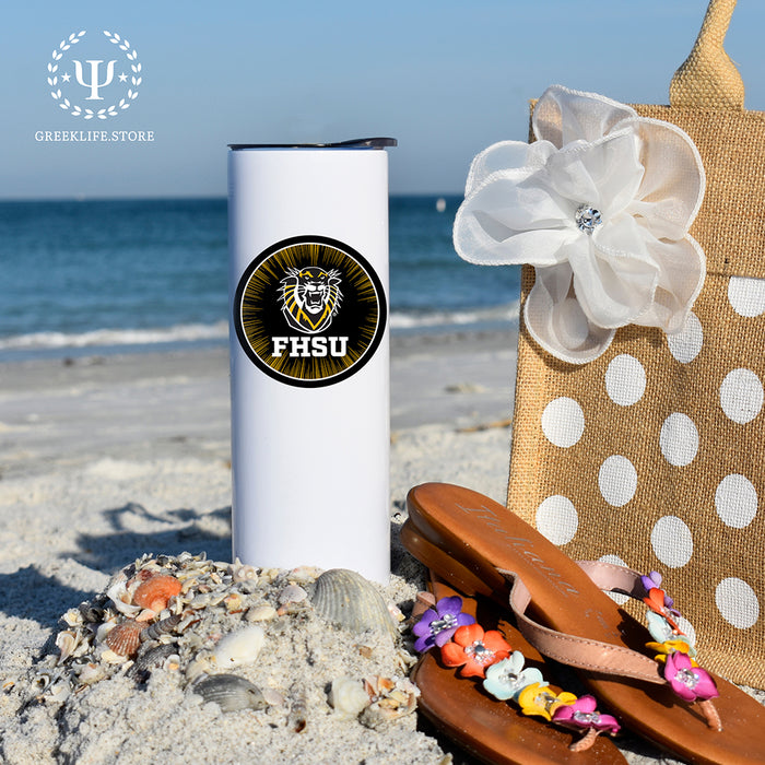 Fort Hays State University Stainless Steel Skinny Tumbler 20 OZ