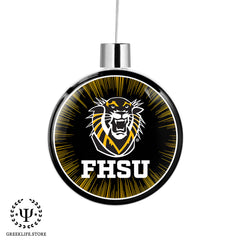 Fort Hays State University Christmas Reversible Flat Round Ornament