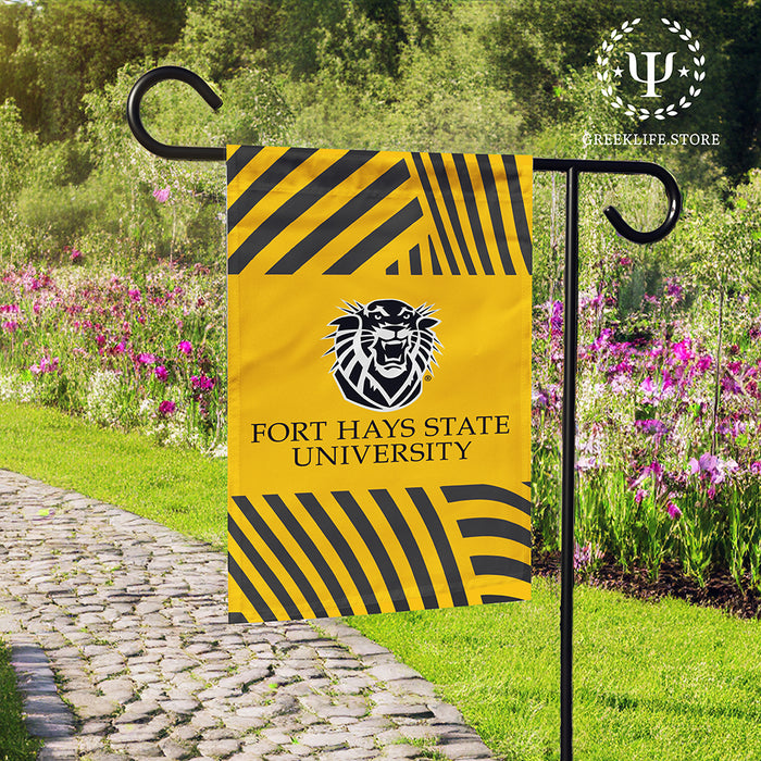Fort Hays State University Garden Flags