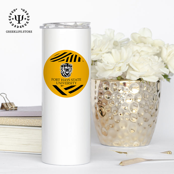 Fort Hays State University Stainless Steel Skinny Tumbler 20 OZ