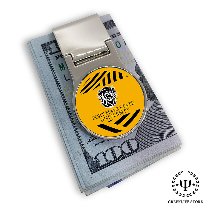 Fort Hays State University Money Clip