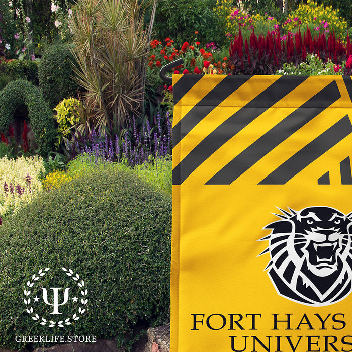 Fort Hays State University Garden Flags