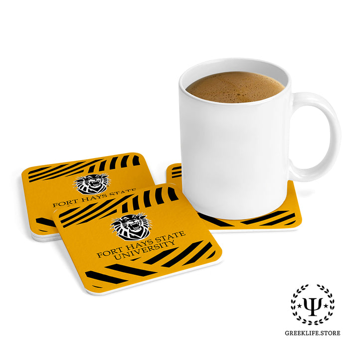 Fort Hays State University Beverage Coasters Square (Set of 4)