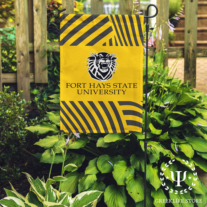 Fort Hays State University Garden Flags