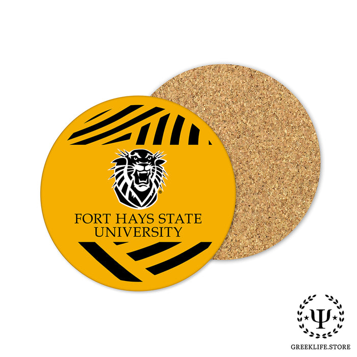 Fort Hays State University Beverage coaster round (Set of 4)