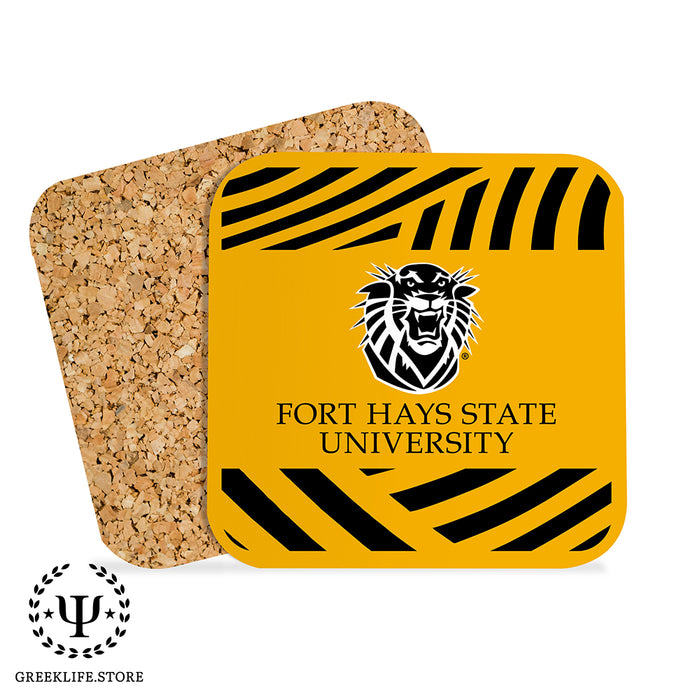 Fort Hays State University Beverage Coasters Square (Set of 4)