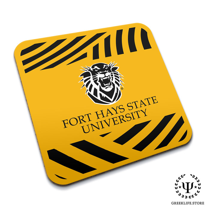 Fort Hays State University Beverage Coasters Square (Set of 4)