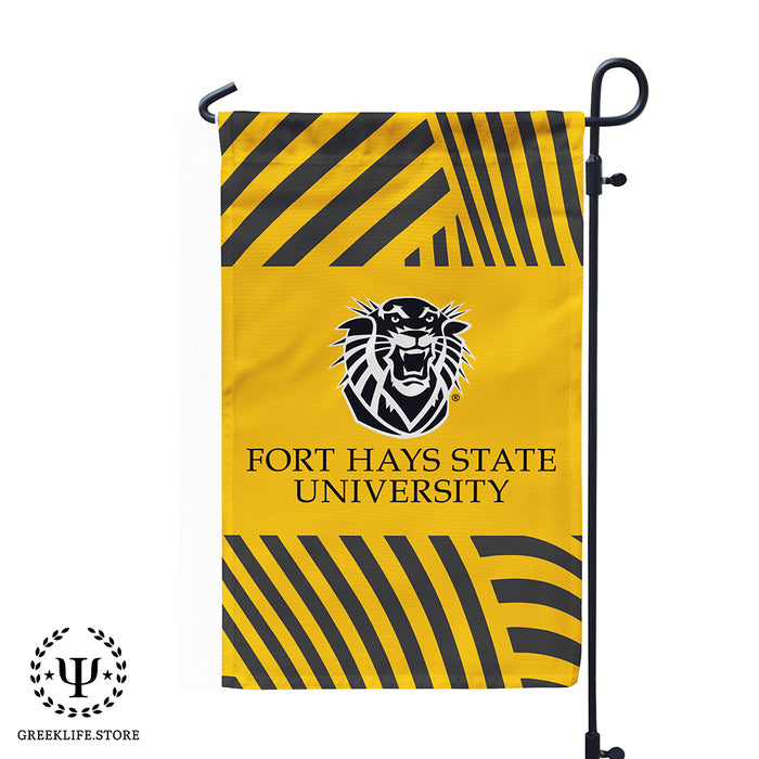 Fort Hays State University Garden Flags