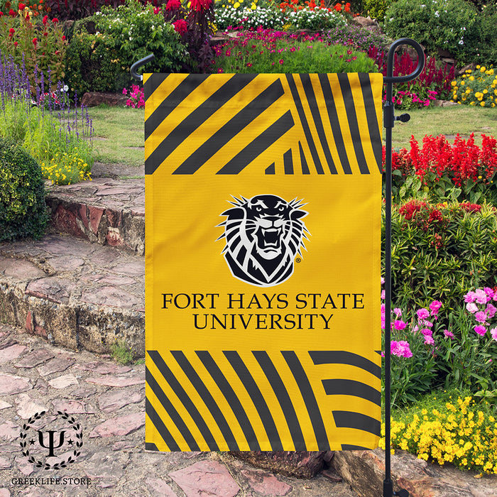Fort Hays State University Garden Flags