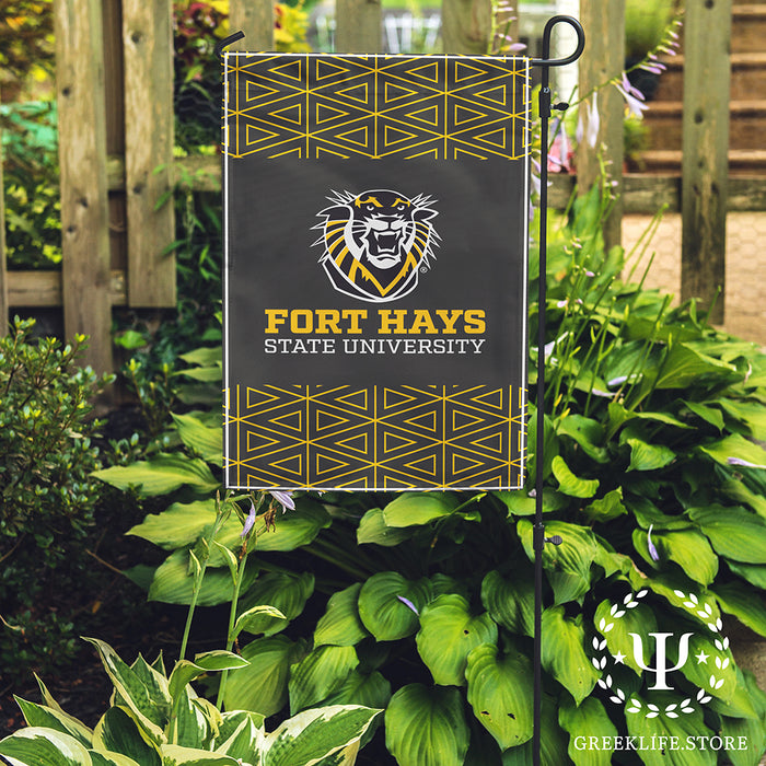 Fort Hays State University Garden Flags