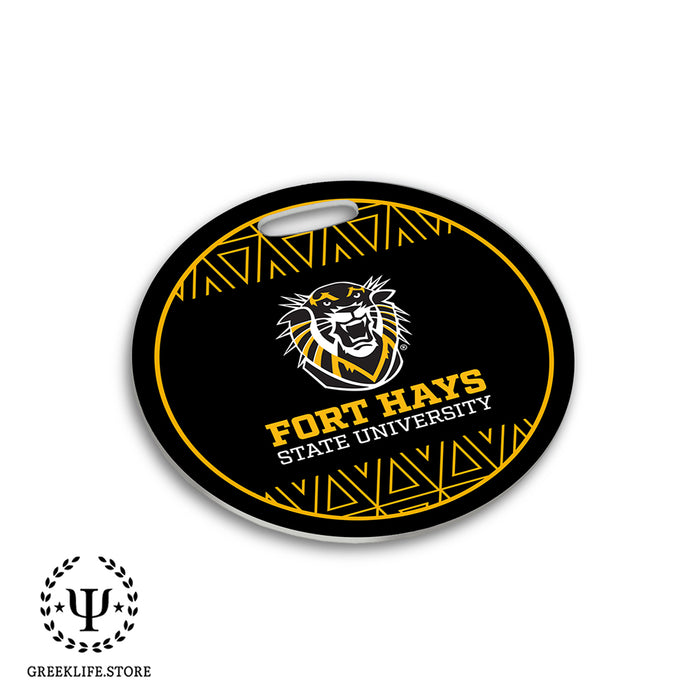 Fort Hays State University Luggage Bag Tag (round)