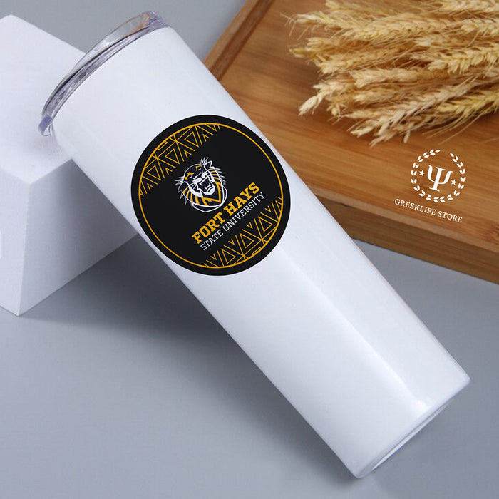 Fort Hays State University Stainless Steel Skinny Tumbler 20 OZ