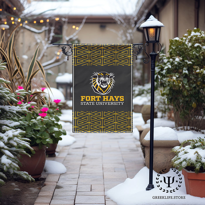 Fort Hays State University Garden Flags
