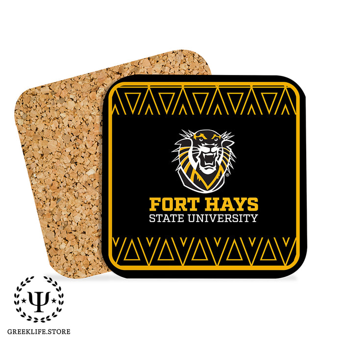 Fort Hays State University Beverage Coasters Square (Set of 4)