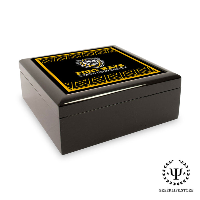 Fort Hays State University Keepsake Box Wooden
