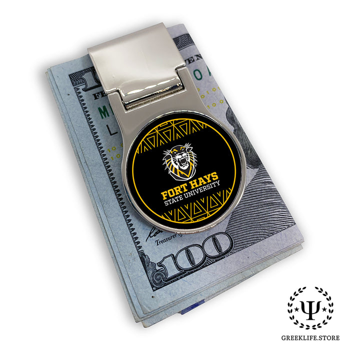 Fort Hays State University Money Clip