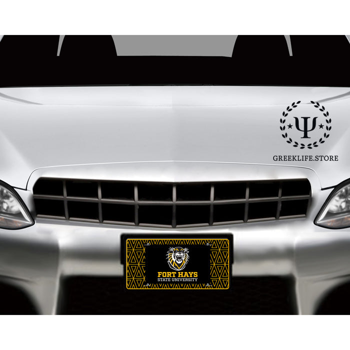 Fort Hays State University Decorative License Plate