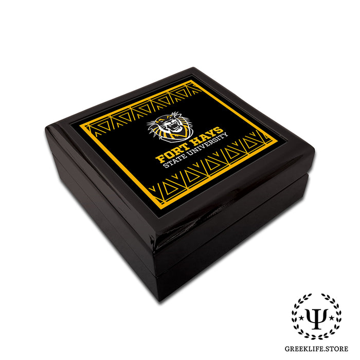 Fort Hays State University Keepsake Box Wooden