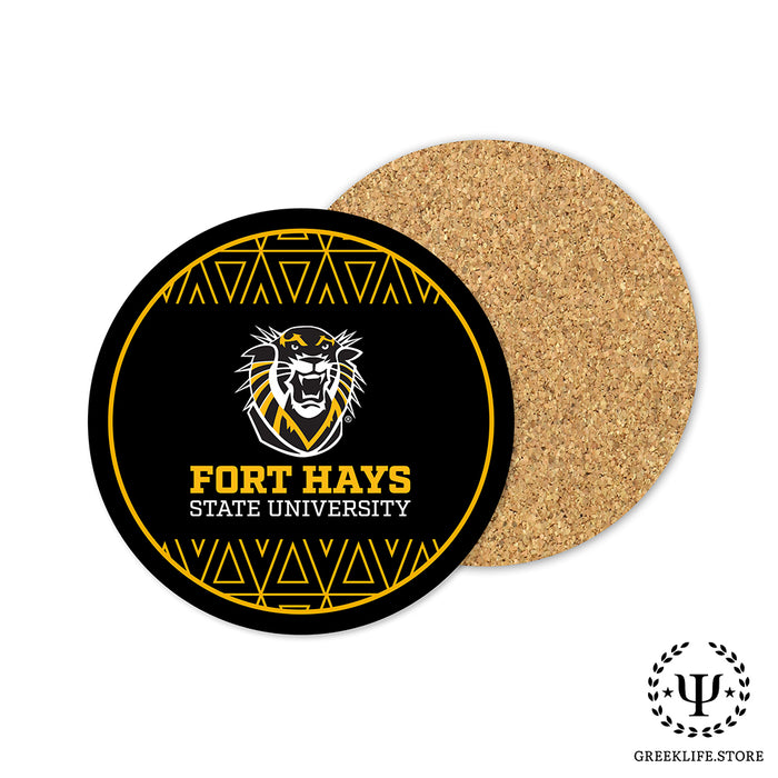 Fort Hays State University Beverage coaster round (Set of 4)