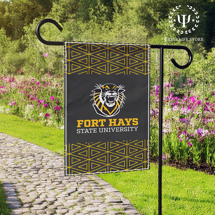 Fort Hays State University Garden Flags