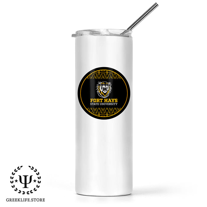 Fort Hays State University Stainless Steel Skinny Tumbler 20 OZ