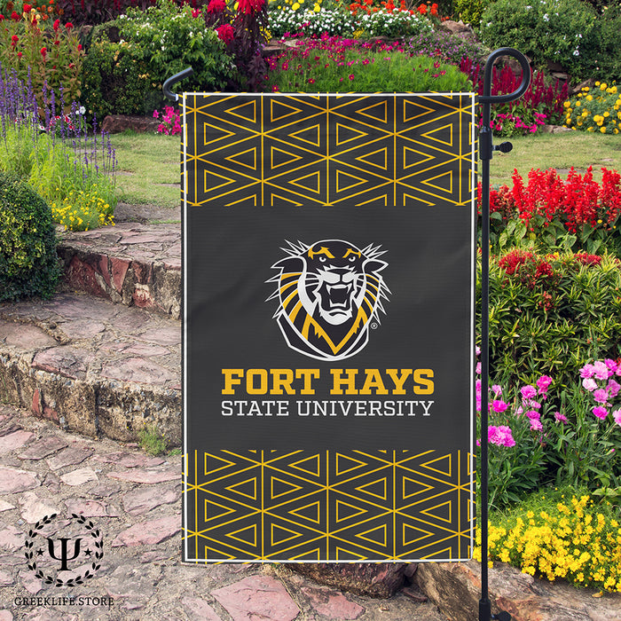 Fort Hays State University Garden Flags