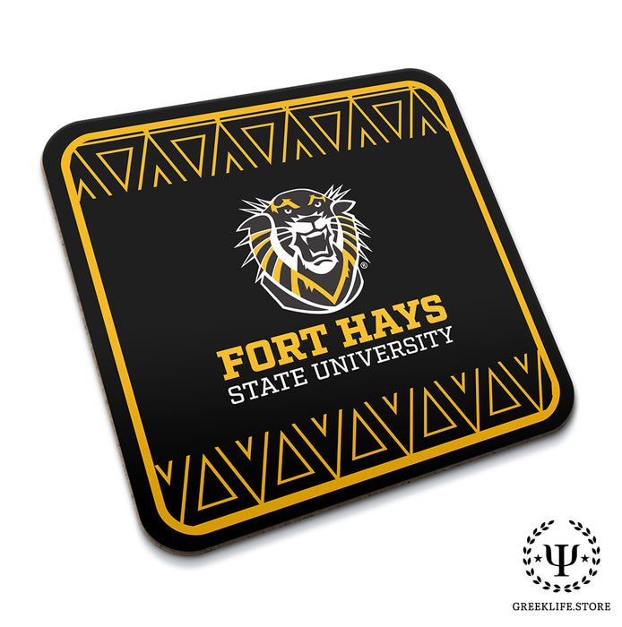 Fort Hays State University Beverage Coasters Square (Set of 4)