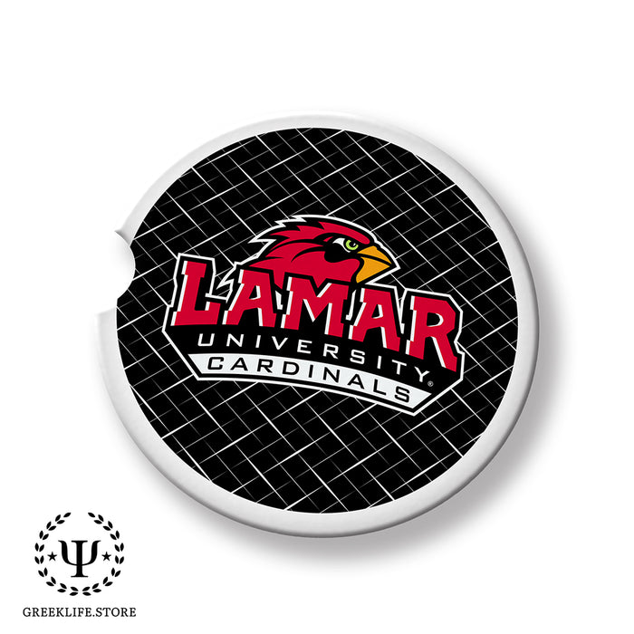 Lamar University Car Cup Holder Coaster (Set of 2)