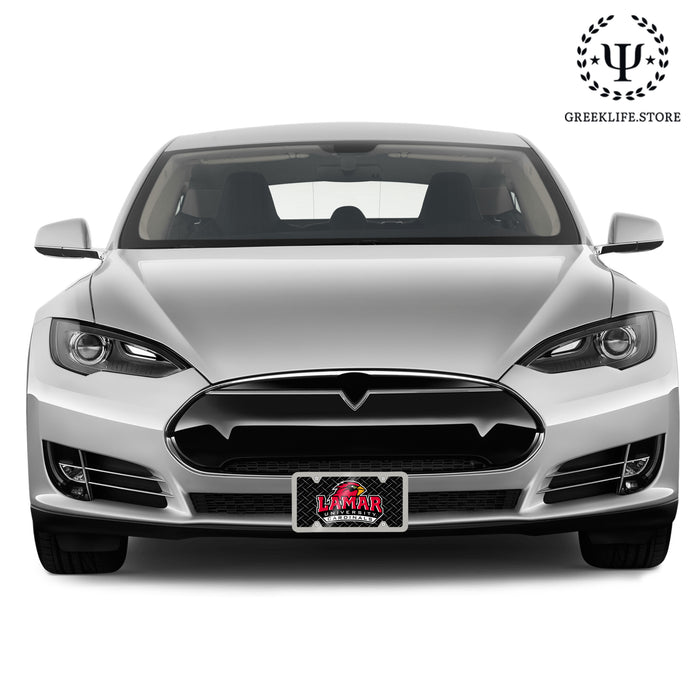 Lamar University Decorative License Plate