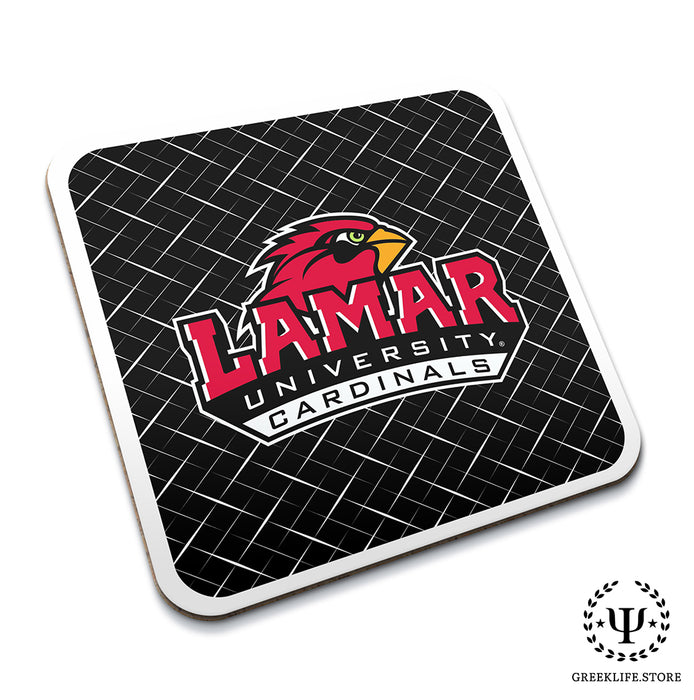 Lamar University Beverage Coasters Square (Set of 4)