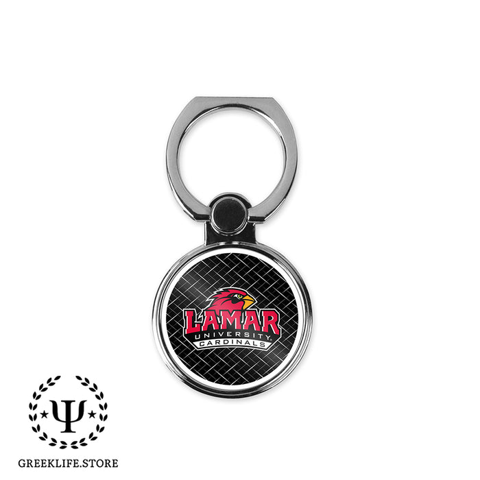 Lamar University Ring Stand Phone Holder (round)