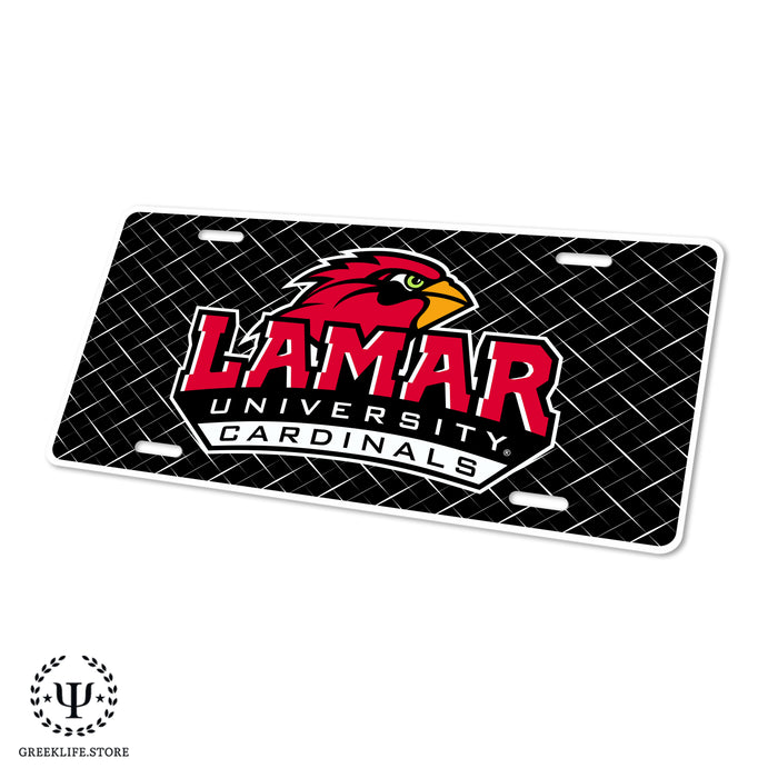 Lamar University Decorative License Plate
