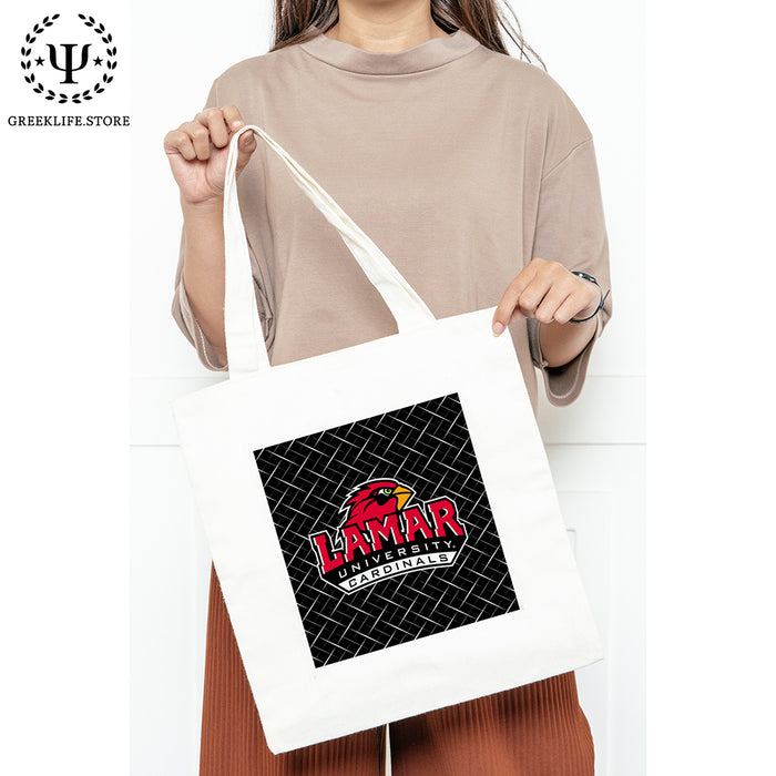 Lamar University Canvas Tote Bag