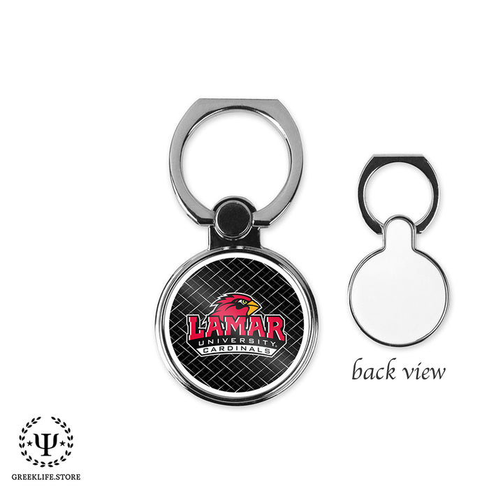 Lamar University Ring Stand Phone Holder (round)