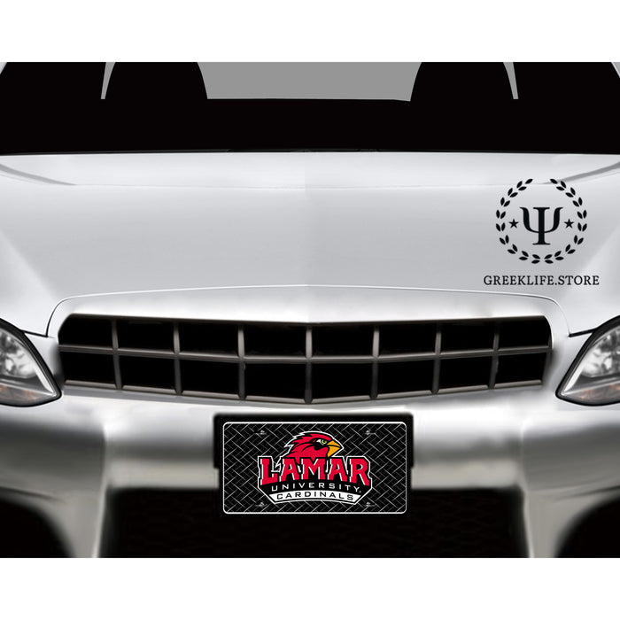 Lamar University Decorative License Plate