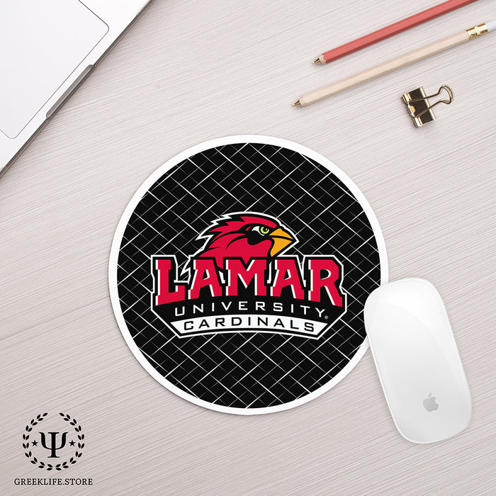 Lamar University Mouse Pad Round