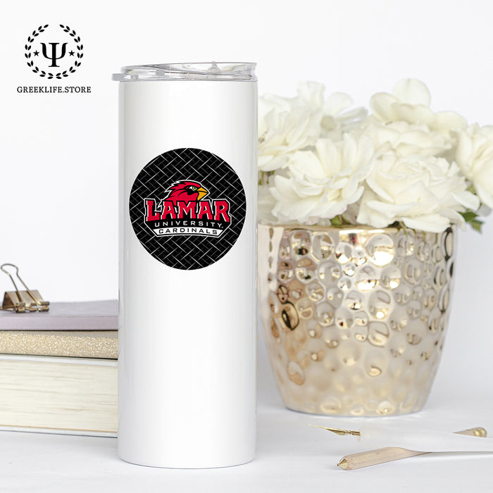 Lamar University Stainless Steel Skinny Tumbler 20 OZ