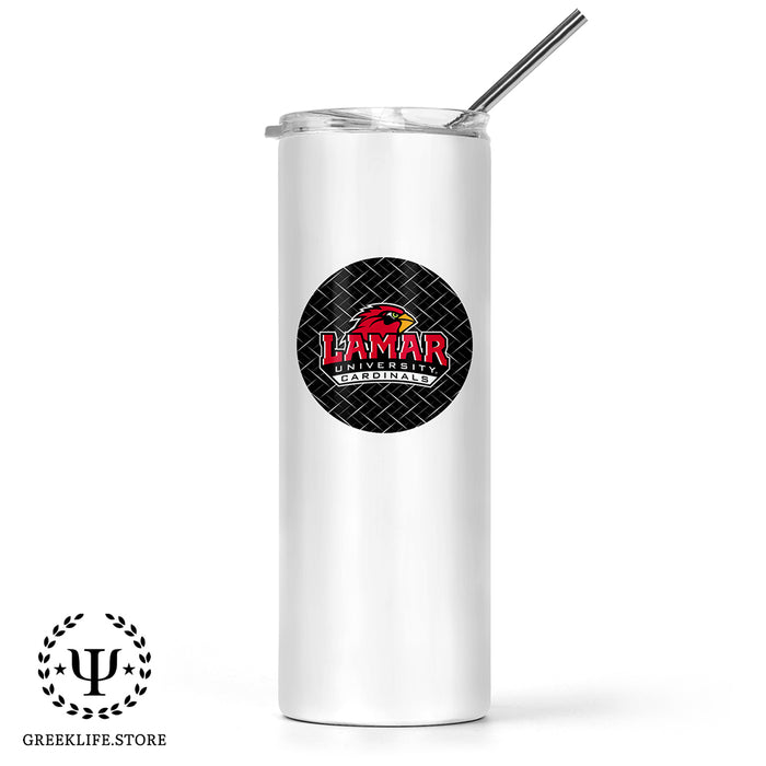 Lamar University Stainless Steel Skinny Tumbler 20 OZ