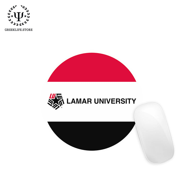 Lamar University Mouse Pad Round