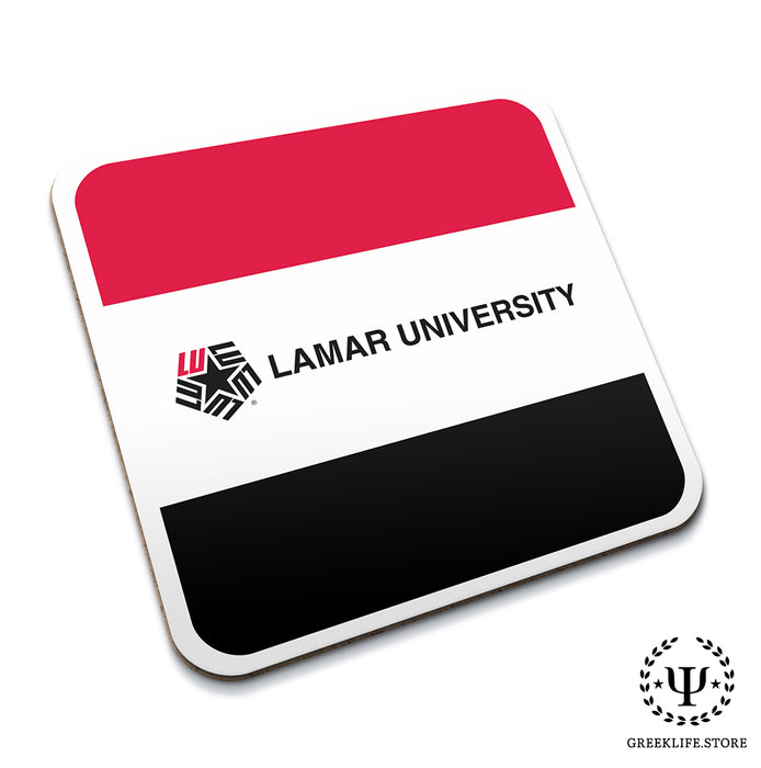 Lamar University Beverage Coasters Square (Set of 4)