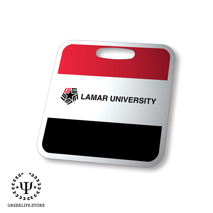 Lamar University Luggage Bag Tag (square)