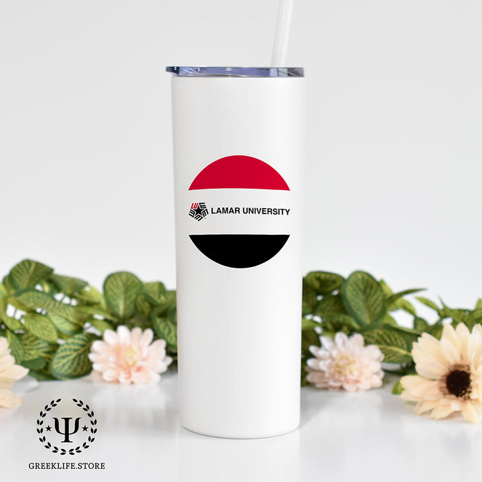 Lamar University Stainless Steel Skinny Tumbler 20 OZ