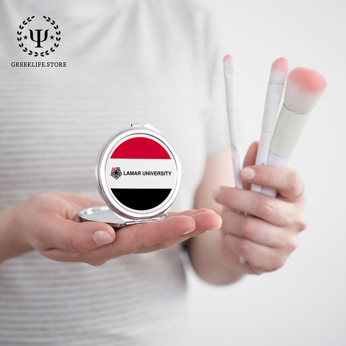 Lamar University Pocket Mirror