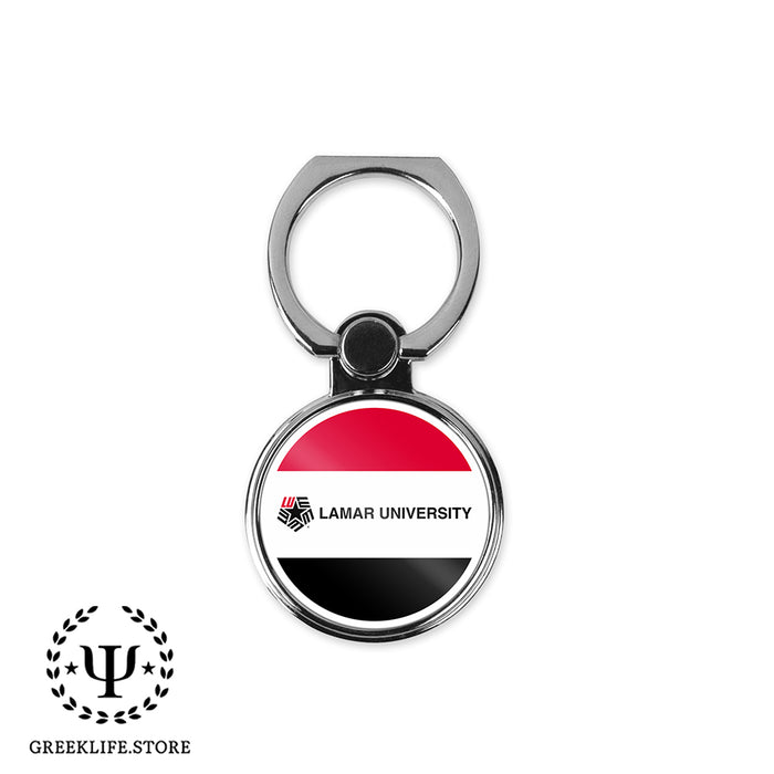 Lamar University Ring Stand Phone Holder (round)