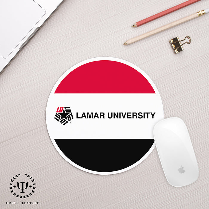 Lamar University Mouse Pad Round